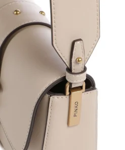 Pinko Shoulder Bags|Crossbody Bags-Love One Mini Slouchy Shoulder bag softly grained calfskin