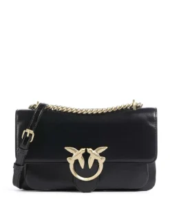 Pinko Shoulder Bags|Crossbody Bags-Love One Soft Mini Shoulder bag softly grained calfskin