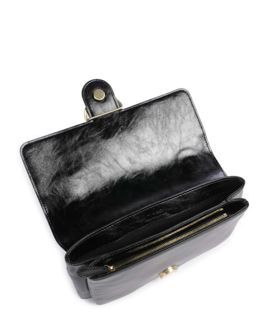 Pinko Shoulder Bags|Crossbody Bags-Love One Soft Mini Shoulder bag softly grained calfskin