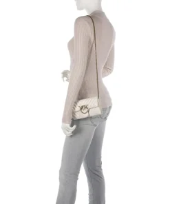 Pinko Wallets|Crossbody Bags-Love One Wallet fine grain cow leather