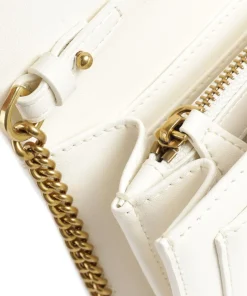Pinko Wallets|Crossbody Bags-Love One Wallet fine grain leather