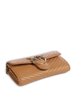 Pinko Wallets|Crossbody Bags-Love One Wallet fine grain cow leather