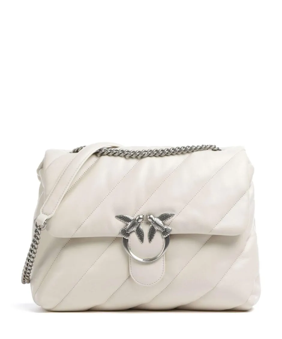 Pinko Shoulder Bags-Love Puff Big Shoulder bag sheepskin leather