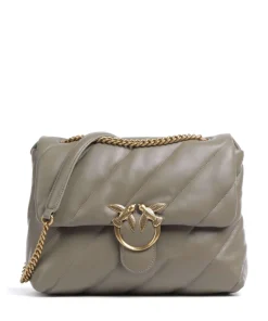 Pinko Shoulder Bags-Love Puff Big Shoulder bag sheepskin leather