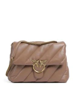Pinko Shoulder Bags-Love Puff Big Shoulder bag sheepskin leather