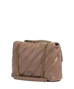 Pinko Shoulder Bags-Love Puff Big Shoulder bag sheepskin leather