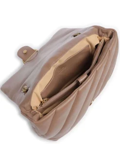 Pinko Shoulder Bags-Love Puff Big Shoulder bag sheepskin leather