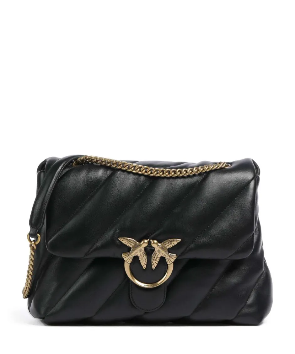 Pinko Shoulder Bags-Love Puff Big Shoulder bag sheepskin leather