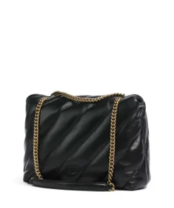 Pinko Shoulder Bags-Love Puff Big Shoulder bag sheepskin leather