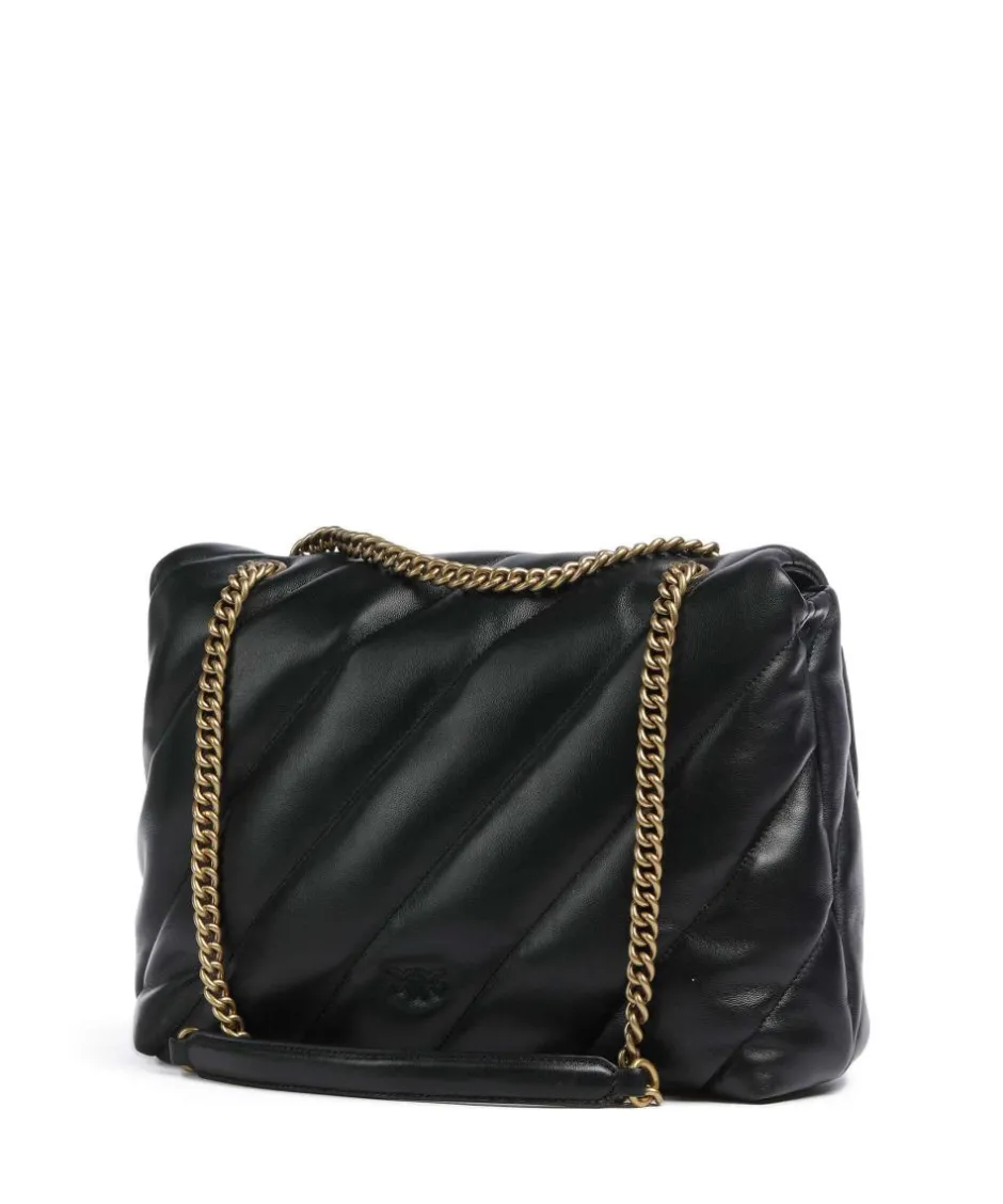 Pinko Shoulder Bags-Love Puff Big Shoulder bag sheepskin leather