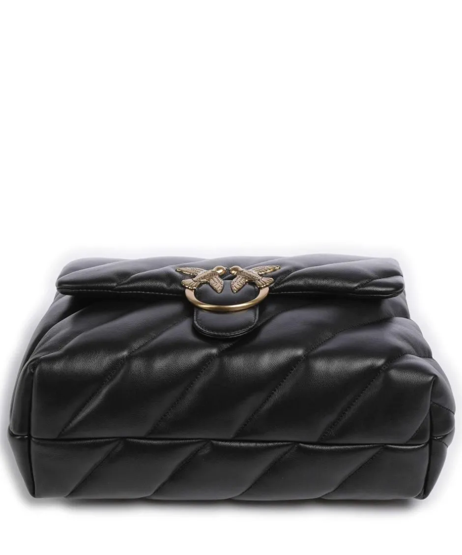 Pinko Shoulder Bags-Love Puff Big Shoulder bag sheepskin leather