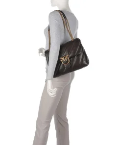 Pinko Shoulder Bags-Love Puff Big Shoulder bag sheepskin leather