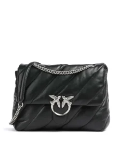 Pinko Shoulder Bags-Love Puff Big Shoulder bag sheepskin leather