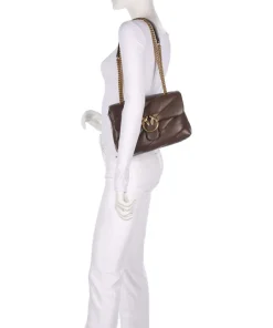 Pinko Shoulder Bags|Crossbody Bags-Love Puff Classic Shoulder bag sheepskin leather
