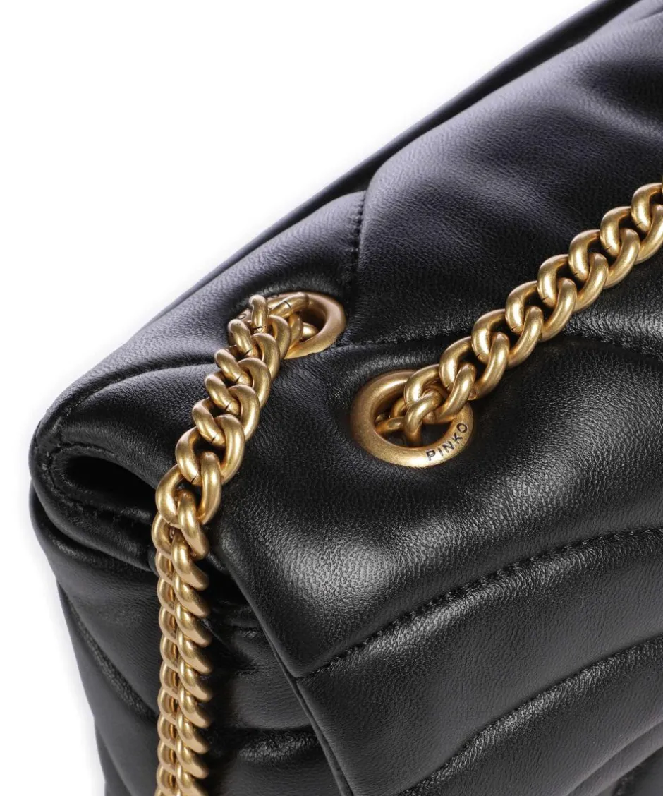 Pinko Shoulder Bags|Crossbody Bags-Love Puff Mini Shoulder bag sheepskin leather