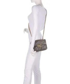 Pinko Shoulder Bags|Crossbody Bags-Love Puff Mini Shoulder bag sheepskin leather