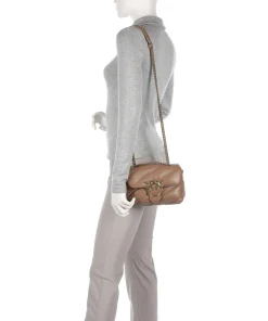 Pinko Shoulder Bags|Crossbody Bags-Love Puff Mini Shoulder bag sheepskin leather