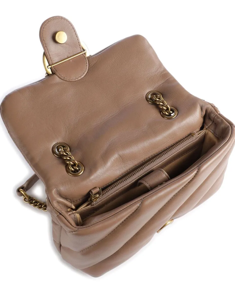 Pinko Shoulder Bags|Crossbody Bags-Love Puff Mini Shoulder bag sheepskin leather