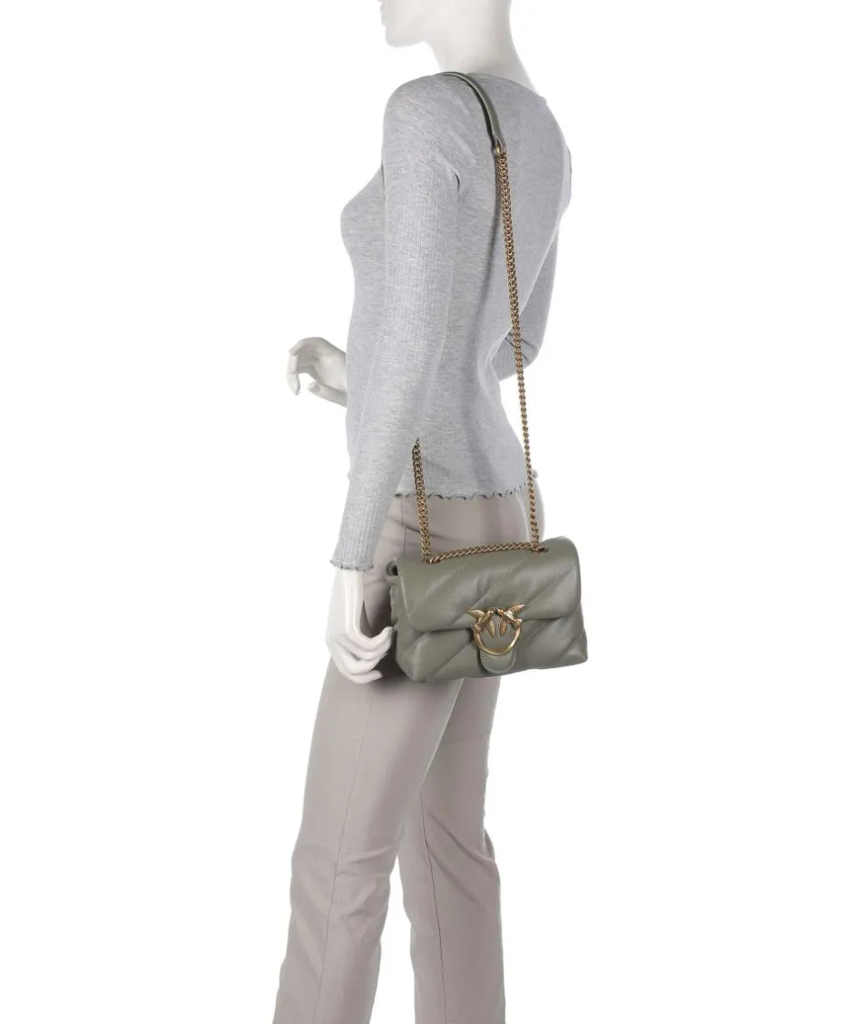 Pinko Shoulder Bags|Crossbody Bags-Love Puff Mini Shoulder bag sheepskin leather