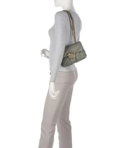 Pinko Shoulder Bags|Crossbody Bags-Love Puff Mini Shoulder bag sheepskin leather