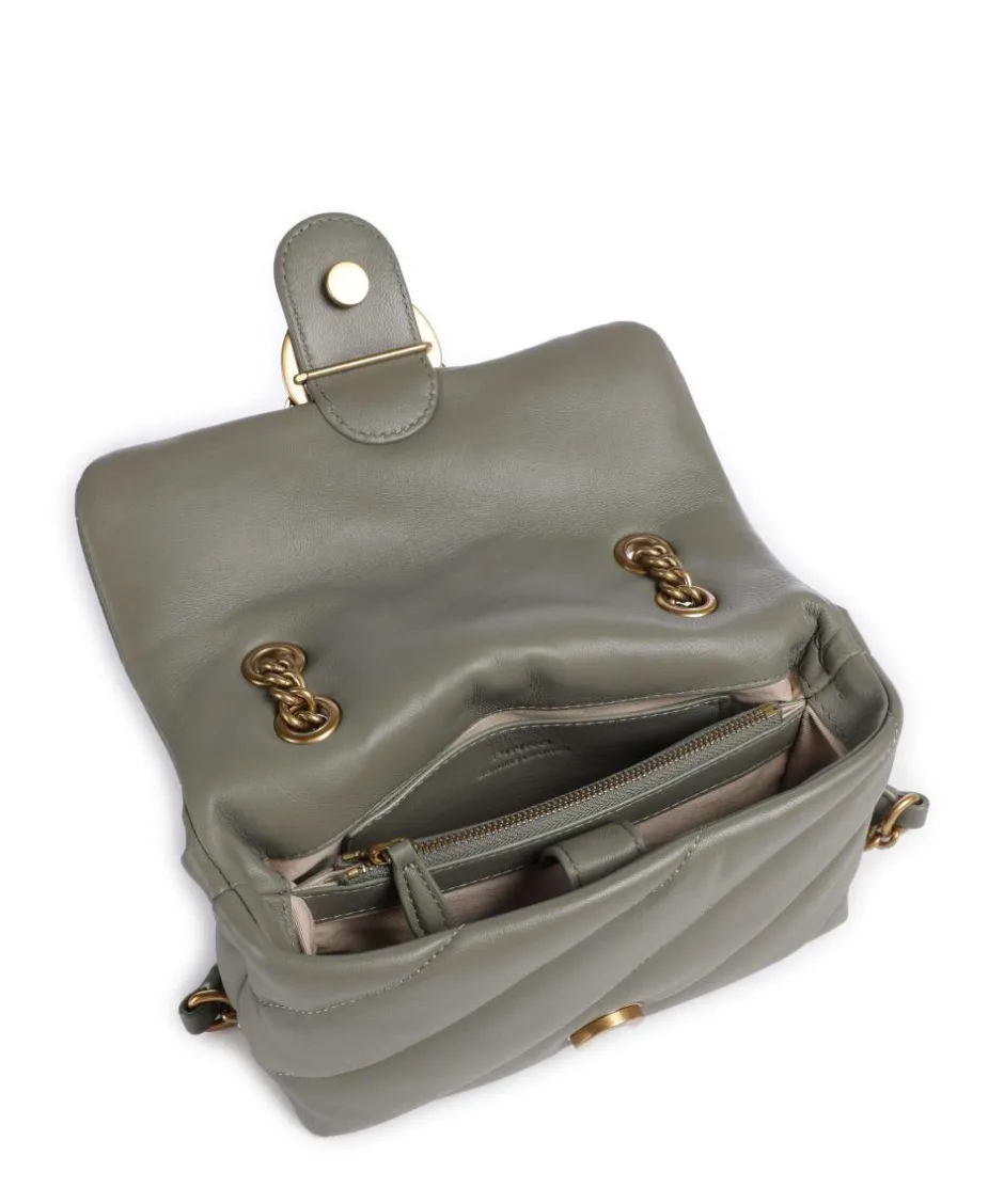 Pinko Shoulder Bags|Crossbody Bags-Love Puff Mini Shoulder bag sheepskin leather