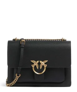 Pinko Shoulder Bags-Love Soft Big Shoulder bag grained cow leather