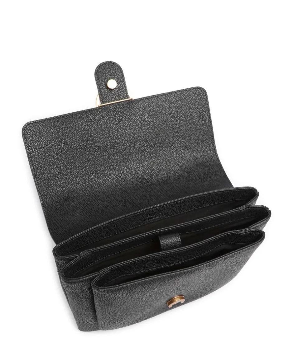 Pinko Shoulder Bags-Love Soft Big Shoulder bag grained cow leather