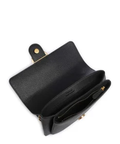 Pinko Shoulder Bags|Crossbody Bags-Love Soft Mini Shoulder bag grained leather