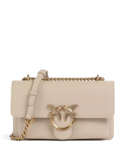 Pinko Shoulder Bags|Crossbody Bags-Love Soft Mini Shoulder bag grained leather