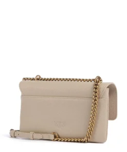 Pinko Shoulder Bags|Crossbody Bags-Love Soft Mini Shoulder bag grained leather