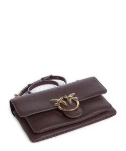 Pinko Shoulder Bags|Crossbody Bags-Love Soft Mini Shoulder bag grained leather