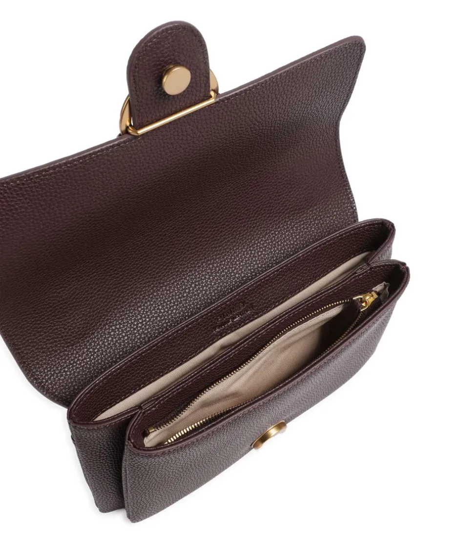 Pinko Shoulder Bags|Crossbody Bags-Love Soft Mini Shoulder bag grained leather