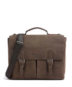 Bugatti Business- & Laptop Bags-Luca Briefcase 15″ goatskin leather
