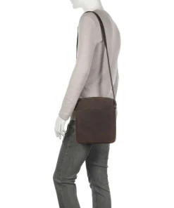 Bugatti Crossbody Bags-Luca Crossbody bag goatskin leather