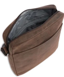 Bugatti Crossbody Bags-Luca Crossbody bag goatskin leather