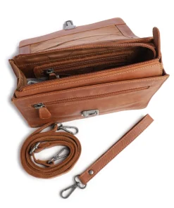 The Chesterfield Brand Handbags|Crossbody Bags-Lucca Crossbody bag pull-up cow leather