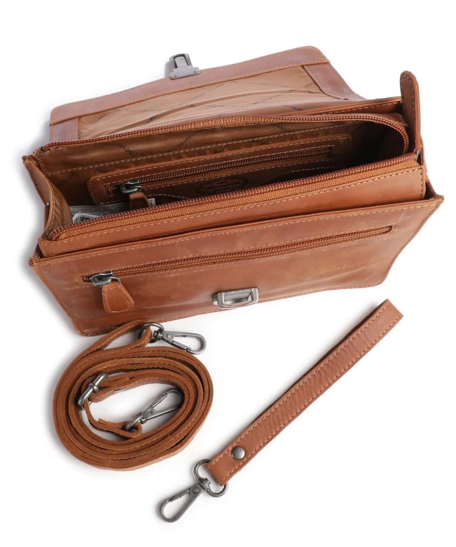 The Chesterfield Brand Handbags|Crossbody Bags-Lucca Crossbody bag pull-up cow leather