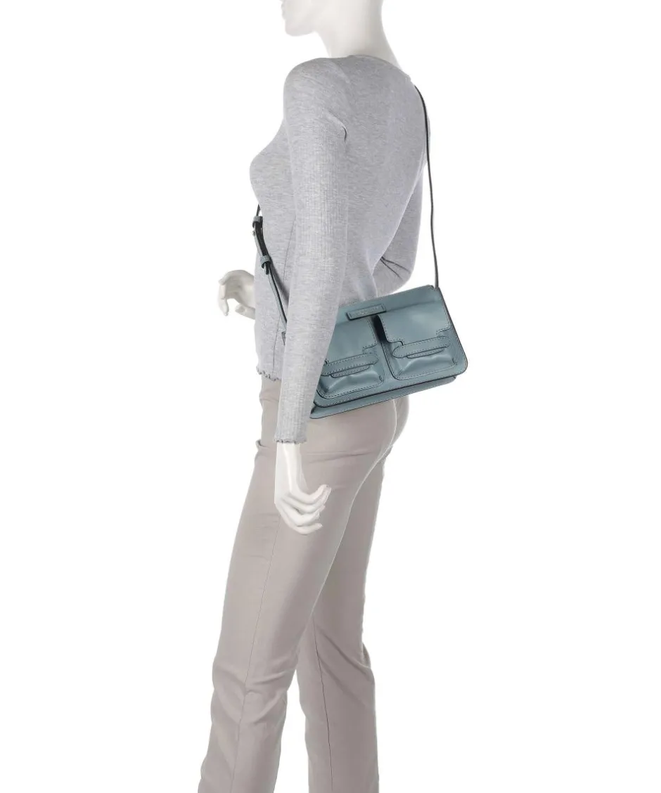 The Bridge Crossbody Bags-Lucrezia Crossbody bag fine grain cow leather