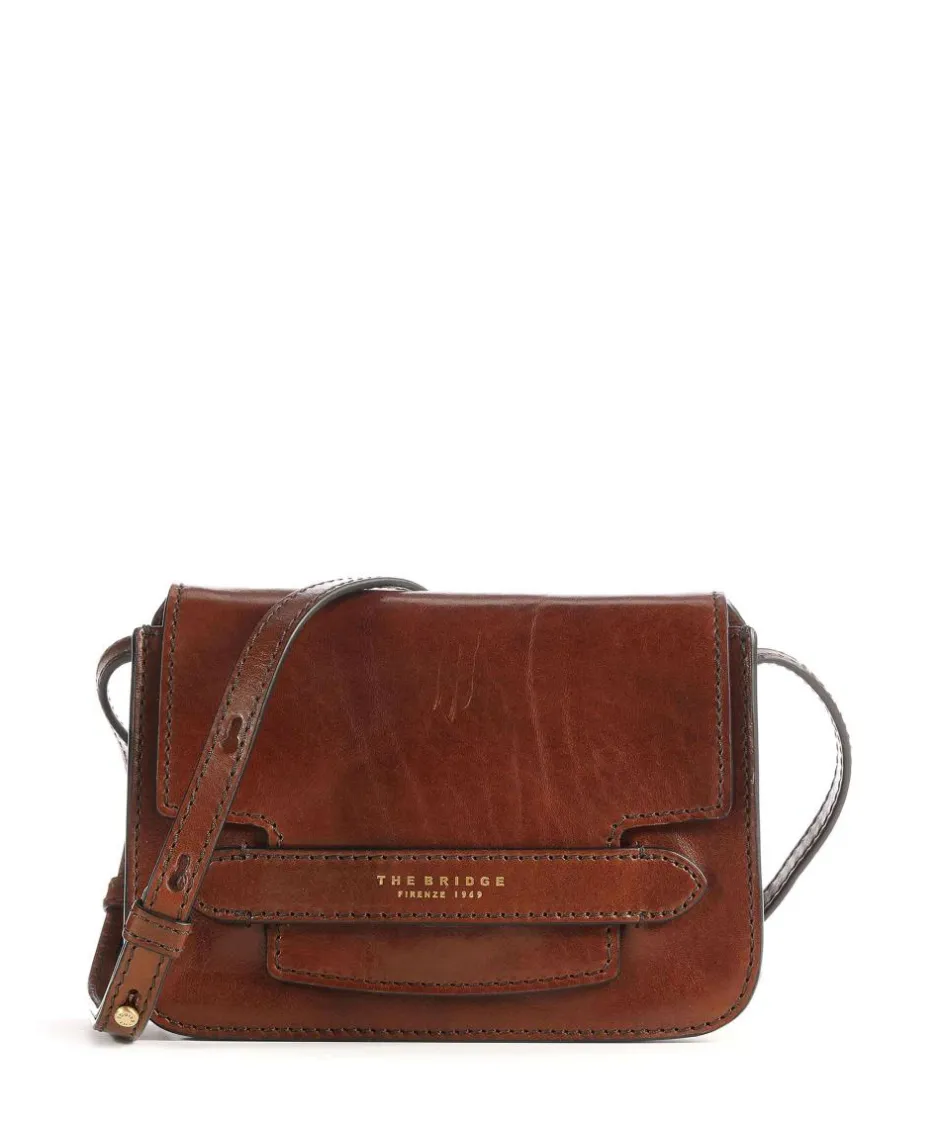 The Bridge Crossbody Bags-Lucrezia Crossbody bag fine grain cow leather