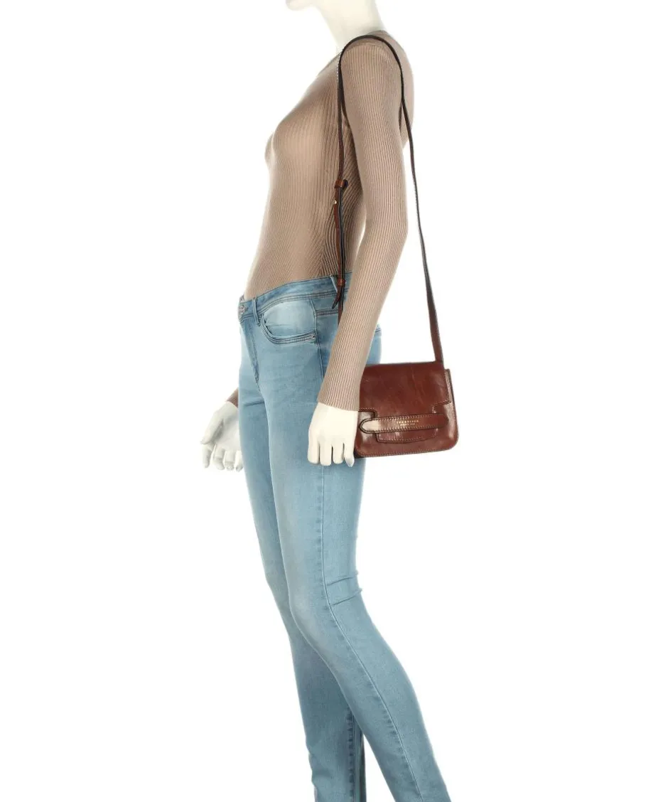 The Bridge Crossbody Bags-Lucrezia Crossbody bag fine grain cow leather