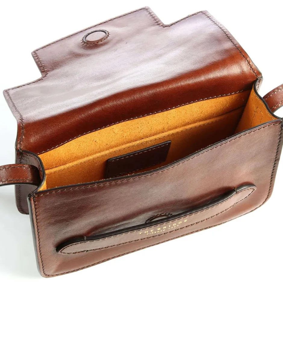 The Bridge Crossbody Bags-Lucrezia Crossbody bag fine grain cow leather