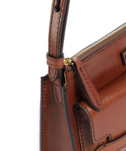 The Bridge Crossbody Bags-Lucrezia Crossbody bag fine grain cow leather