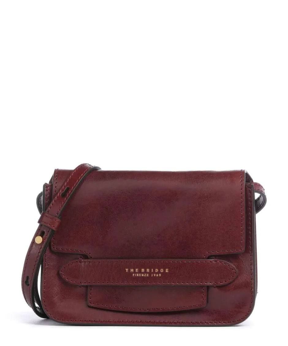 The Bridge Crossbody Bags-Lucrezia Crossbody bag fine grain cow leather