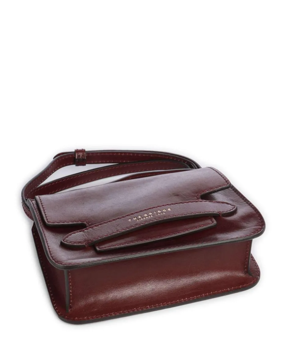 The Bridge Crossbody Bags-Lucrezia Crossbody bag fine grain cow leather