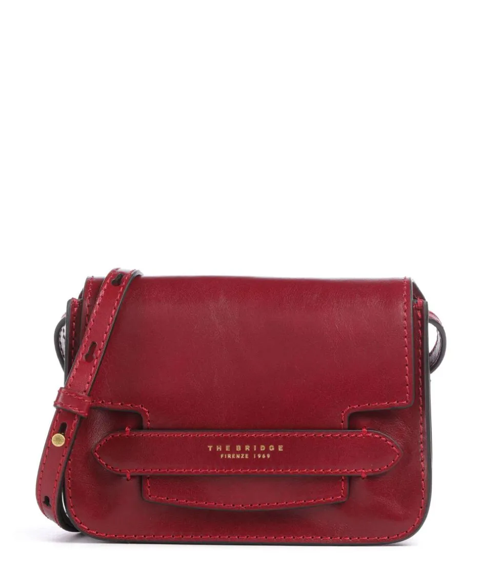 The Bridge Crossbody Bags-Lucrezia Crossbody bag fine grain cow leather