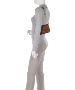 The Bridge Shoulder Bags|Crossbody Bags-Lucrezia Shoulder bag fine grain cow leather