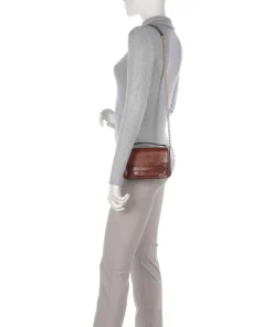 The Bridge Shoulder Bags|Crossbody Bags-Lucrezia Shoulder bag fine grain cow leather