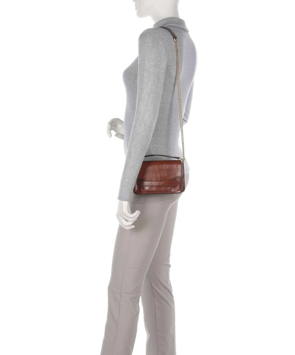 The Bridge Shoulder Bags|Crossbody Bags-Lucrezia Shoulder bag fine grain cow leather