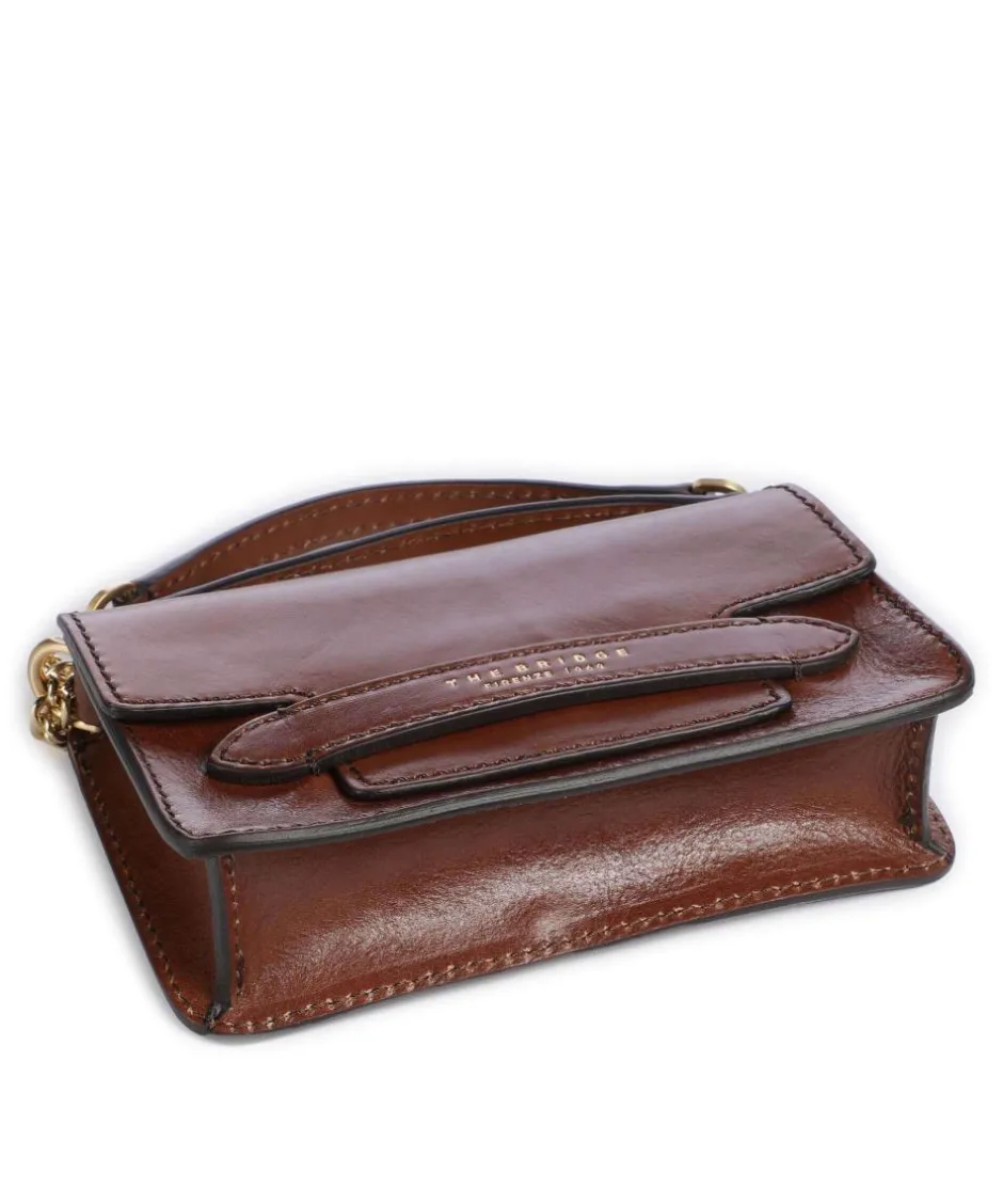 The Bridge Shoulder Bags|Crossbody Bags-Lucrezia Shoulder bag fine grain cow leather