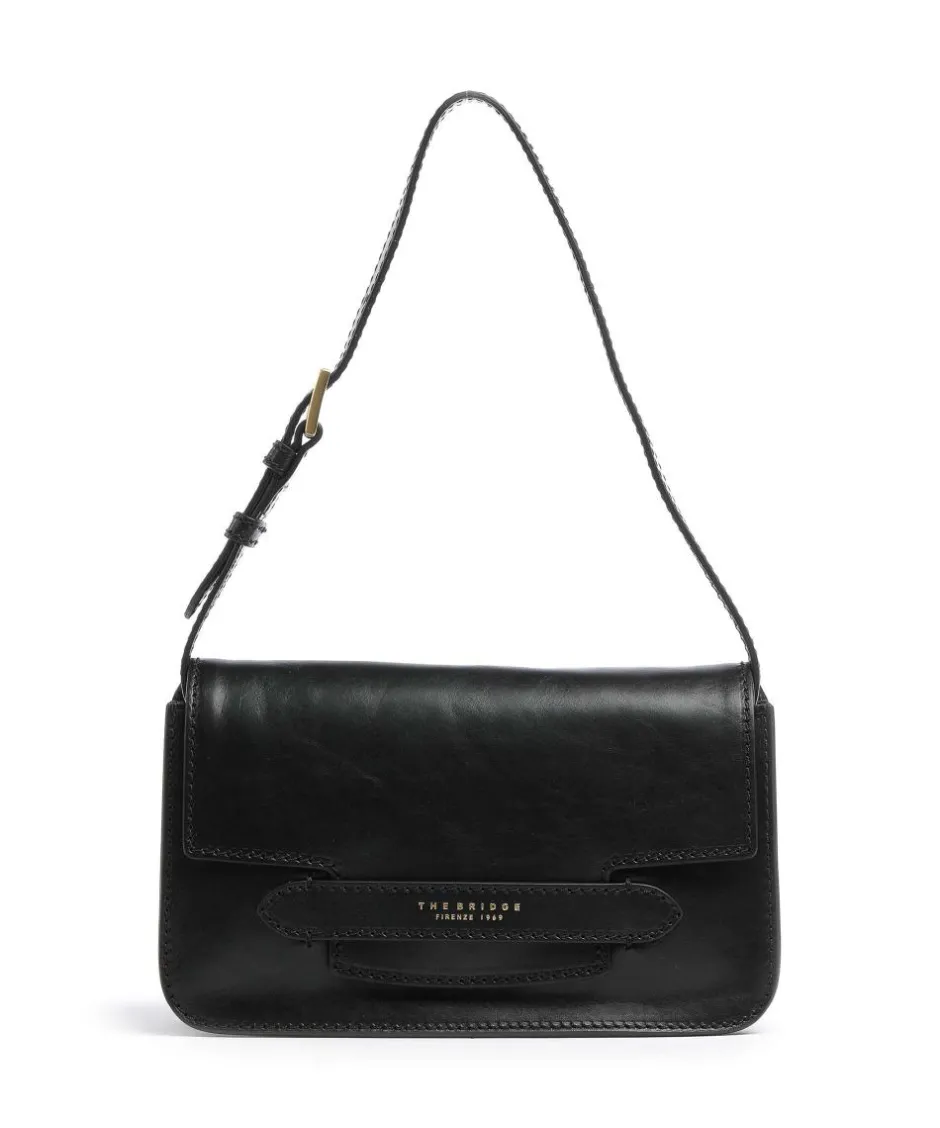 The Bridge Shoulder Bags|Crossbody Bags-Lucrezia Shoulder bag fine grain cow leather